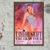 taylor swift poster in frame ready to hang canvas printed film posters for room taylors album the eras tour concert 2023 swifties gift movie wall art decoration laughinks 1