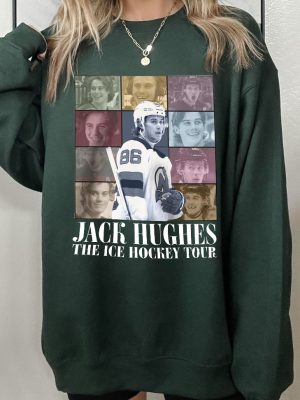 Jack Hughes The Eras Tour Shirt New Jersey Devils Sweatshirt New Jersey Hockey Tshirt Jack Hughes Sweater Hockey Fan Gifts Unique revetee 2