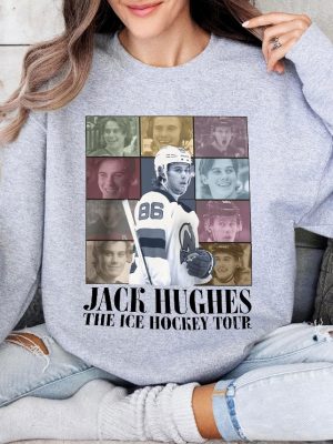 Jack Hughes The Eras Tour Shirt New Jersey Devils Sweatshirt New Jersey Hockey Tshirt Jack Hughes Sweater Hockey Fan Gifts Unique revetee 4