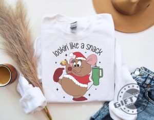 Cute Gus Gus Shirt Disneyland Christmas Tshirt Looking Like A Snack Hoodie Christmas Kids Sweatshirt Family Christmas Shirt giftyzy 2