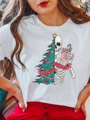 Christmas Shirt Sorta Merry Sorta Scary Tshirt Radiology Christmas Shirt Christmas Shirt Xray Shirt Christmas Gift Bella Canvas Unique revetee 10