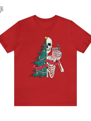 Christmas Shirt Sorta Merry Sorta Scary Tshirt Radiology Christmas Shirt Christmas Shirt Xray Shirt Christmas Gift Bella Canvas Unique revetee 4