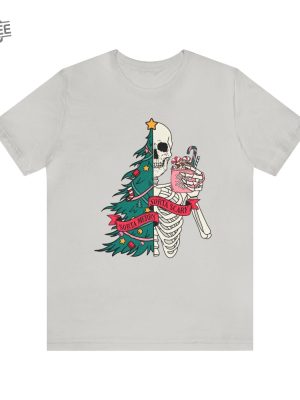 Christmas Shirt Sorta Merry Sorta Scary Tshirt Radiology Christmas Shirt Christmas Shirt Xray Shirt Christmas Gift Bella Canvas Unique revetee 5