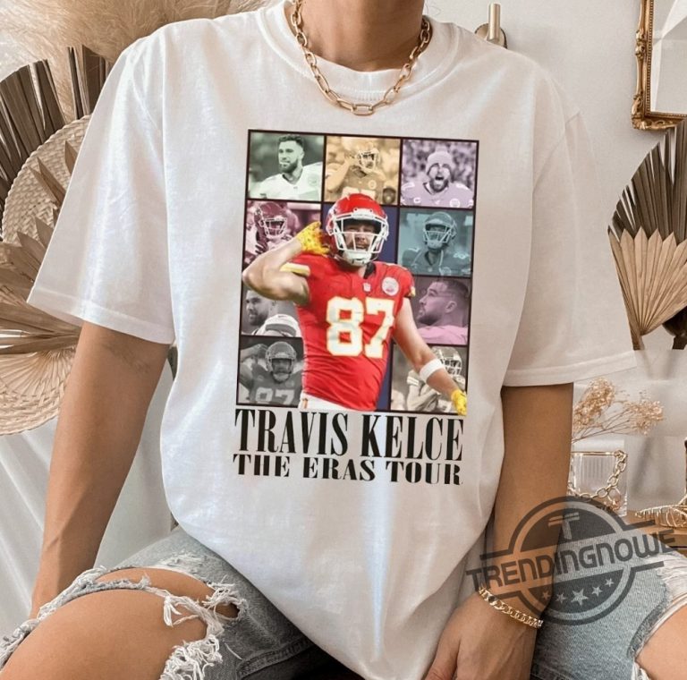 Travis Kelce The Eras Tour Shirt Vintage Travis Kelce T-Shirt America ...