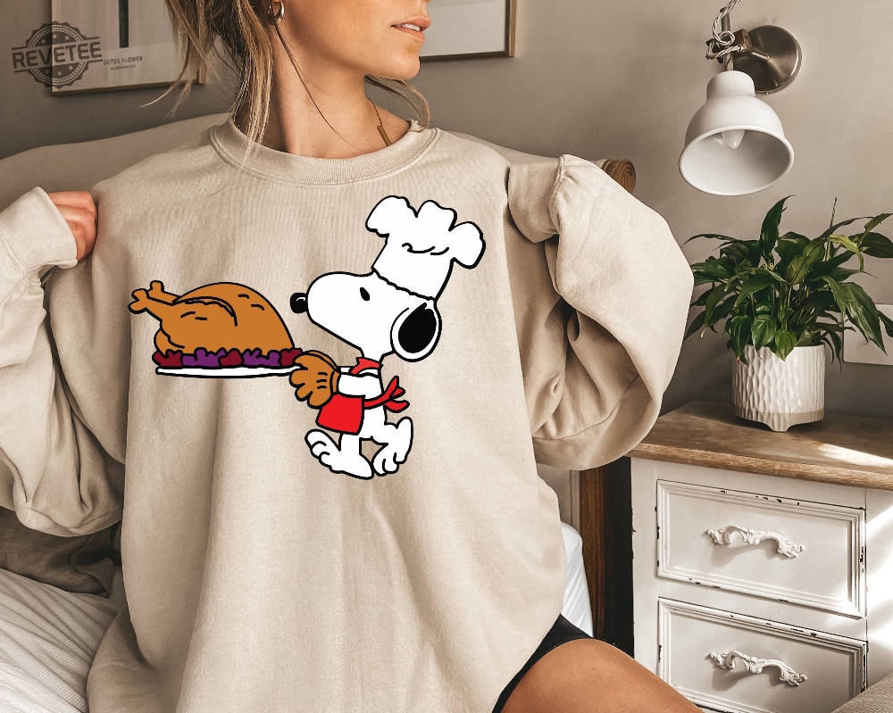 Thanksgiving Peanuts Sweatshirt Thanksgiving Tshirt Snoopy Sweatshirt Thanks Giving Turkey Sweatshirt Snoopy Thanksgiving Sweatshirt Unique revetee 1