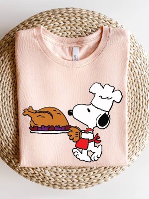 Thanksgiving Peanuts Sweatshirt Thanksgiving Tshirt Snoopy Sweatshirt Thanks Giving Turkey Sweatshirt Snoopy Thanksgiving Sweatshirt Unique revetee 4