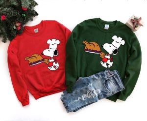 Thanksgiving Peanuts Sweatshirt Thanksgiving Tshirt Snoopy Sweatshirt Thanks Giving Turkey Sweatshirt Snoopy Thanksgiving Sweatshirt Unique revetee 5