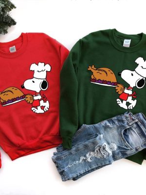 Thanksgiving Peanuts Sweatshirt Thanksgiving Tshirt Snoopy Sweatshirt Thanks Giving Turkey Sweatshirt Snoopy Thanksgiving Sweatshirt Unique revetee 5