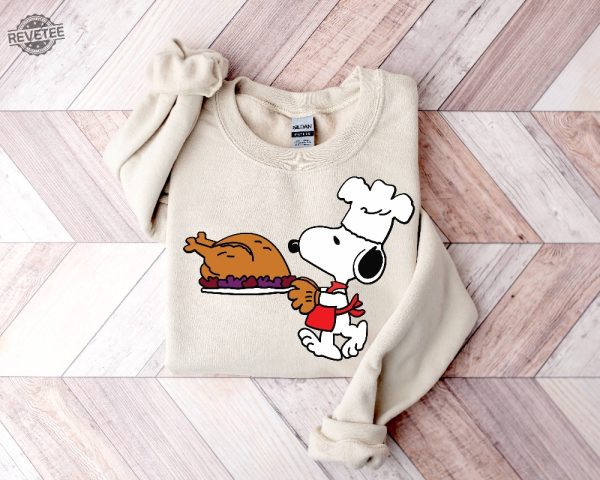 Thanksgiving Peanuts Sweatshirt Thanksgiving Tshirt Snoopy Sweatshirt Thanks Giving Turkey Sweatshirt Snoopy Thanksgiving Sweatshirt Unique revetee 7