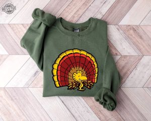 Thanksgiving Peanuts Sweatshirt Thanksgiving Tshirt Snoopy Sweatshirt Thanks Giving Turkey Sweatshirt Snoopy Thanksgiving Sweatshirt Unique revetee 2 1