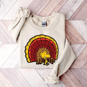 Thanksgiving Peanuts Sweatshirt Thanksgiving Tshirt Snoopy Sweatshirt Thanks Giving Turkey Sweatshirt Snoopy Thanksgiving Sweatshirt Unique revetee 3 1