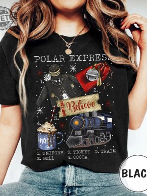 Polar Express Christmas Shirt Polar Express Ticket Shirt Train Depot Shirt North Pole Shirt Christmas Holiday Shirt Polar Express Shirt Unique revetee 2