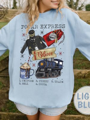 Polar Express Christmas Shirt Polar Express Ticket Shirt Train Depot Shirt North Pole Shirt Christmas Holiday Shirt Polar Express Shirt Unique revetee 3