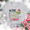 The Grinch Christmas Schedule Shirt Im Booked My Day Grinch Hoodie My Day Im Booked Tshirt Im Booked Grinch Sweatshirt Im Booked The Grinch Shirt giftyzy 3