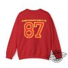 Karma Is The Guy On The Chiefs Shirt Sweatshirt Karma Is The Guy On The Chiefs Coming Straight Home To Me Shirt trendingnowe.com 3