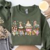 Bluey Christmas Coffee Shirt Christmas Coffee Shirt Christmas Bluey Family Shirt Coffee Lover Gift Cute Christmas Sweatshirt Bluey Theme Tee Unique revetee 1