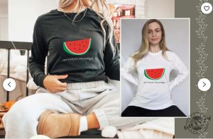 This Is Not A Watermelon Shirt Ceci Nest Pas Une Pasteque Sweatshirt Palestine Flag Tee Magritte Parody Watermelon Shirt giftyzy 4