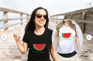 This Is Not A Watermelon Shirt Ceci Nest Pas Une Pasteque Sweatshirt Palestine Flag Tee Magritte Parody Watermelon Shirt giftyzy 5