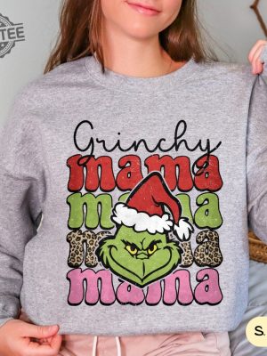 Mama Grinch Sweatshirt Funny Grinch Not Going Shirt Grinch Shirt Grinch Sweatshirt Christmas Hoodie Christmas Sweatshirt Unique revetee 2