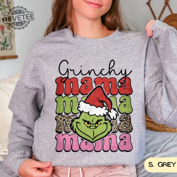 Mama Grinch Sweatshirt Funny Grinch Not Going Shirt Grinch Shirt Grinch Sweatshirt Christmas Hoodie Christmas Sweatshirt Unique revetee 2
