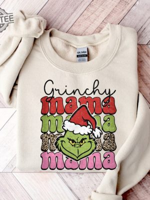 Mama Grinch Sweatshirt Funny Grinch Not Going Shirt Grinch Shirt Grinch Sweatshirt Christmas Hoodie Christmas Sweatshirt Unique revetee 5