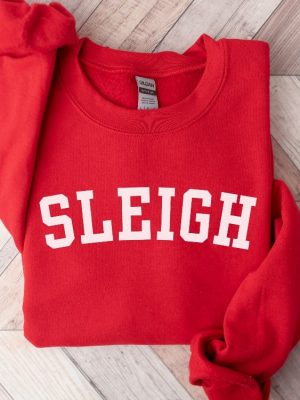 Sleigh Christmas Sweatshirt Christmas Party Crewneck Holiday Sweater For Women Holiday Sweatshirt Gift For Mom Gift For Her Unique revetee 2