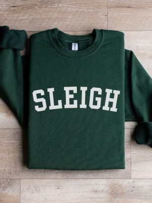 Sleigh Christmas Sweatshirt Christmas Party Crewneck Holiday Sweater For Women Holiday Sweatshirt Gift For Mom Gift For Her Unique revetee 3