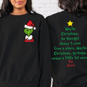 The Grinch Christmas Sweatshirt Grinch Christmas Shirt Christmas Sweatshirt Grinchmas Sweater Unique revetee 3