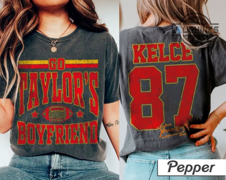 Travis Kelce Taylor Swift Shirt Sweatshirt Hoodie Mens Womens Double ...