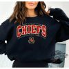 Karma Is the Guy On The Chiefs Sweatshirt Travis Kelce And Taylor Swift Shirt Kansas City Chiefs Era Sweatshirt trendingnowe.com 3
