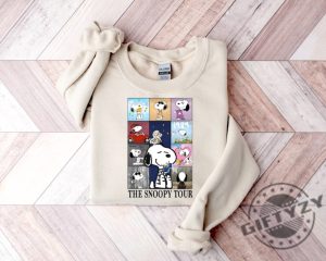 The Snoopy Tour Taylor Version Eras Tour Shirt Swiftie Eras Hoodie Lover Midnights Folklore Tshirt Snoopy Dog Sweatshirt Taylor Tour Shirt giftyzy 3