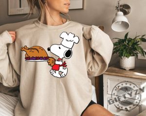 Thanksgiving Peanuts Shirt Thanksgiving Tshirt Snoopy Hoodie Thanks Giving Turkey Sweatshirt Snoopy Thanksgiving Shirt giftyzy 5