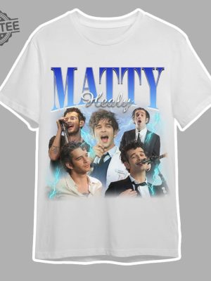 Mattyhealy Vintage Graphic 90S Tshirt Pop Rock Band Homage Graphic T Shirt Unisex Bootleg Retro 90S Fans Tee Custom Photo Shirt Unique revetee 3 1