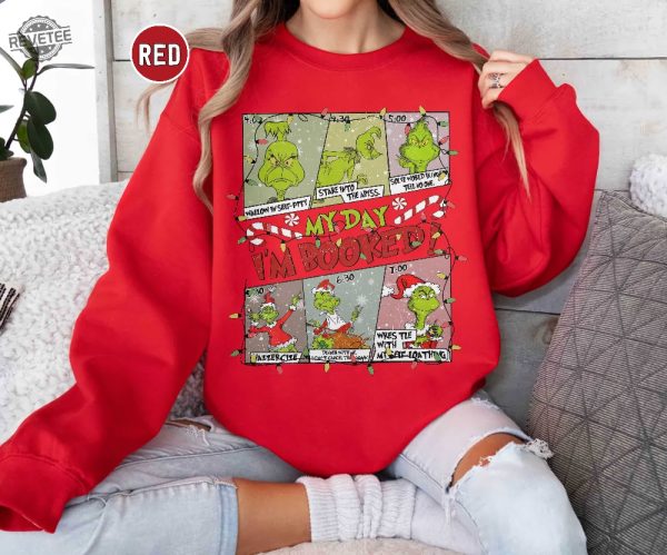 Vintage Merry Grinchmas Sweatshirt Grinch Christmas Sweater Grinchmas Shirt Whovillee University Christmas Merry Christmas Gift Shirt Unique revetee 3