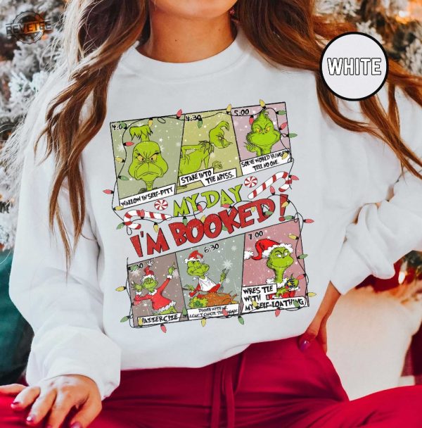 Vintage Merry Grinchmas Sweatshirt Grinch Christmas Sweater Grinchmas Shirt Whovillee University Christmas Merry Christmas Gift Shirt Unique revetee 6