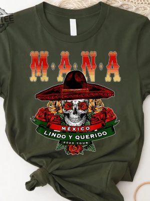 Mana 2023 Mexico Lindo Y Querido T Shirt Classic Unisex Unique revetee 2