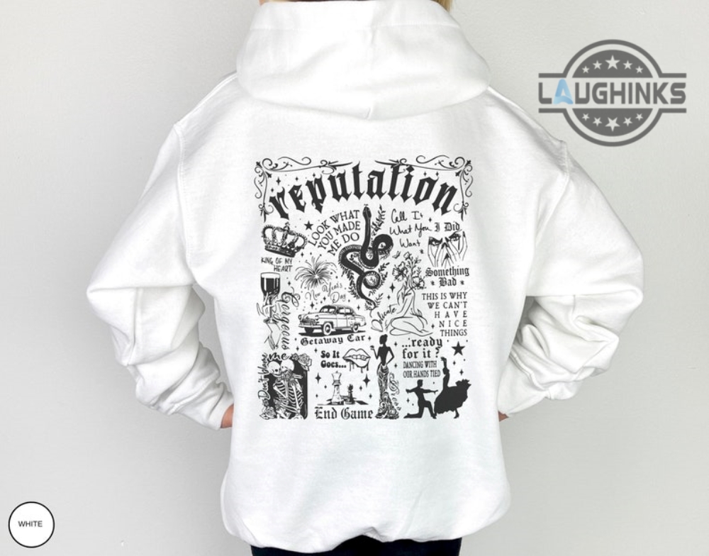 White reputation outlet hoodie