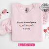 taylor swift christmas jumper sweatshirt tshirt hoodie embroidered swiftie shirts embrodiery leave the christmas lights up till january christmas tree farm gift laughinks 1