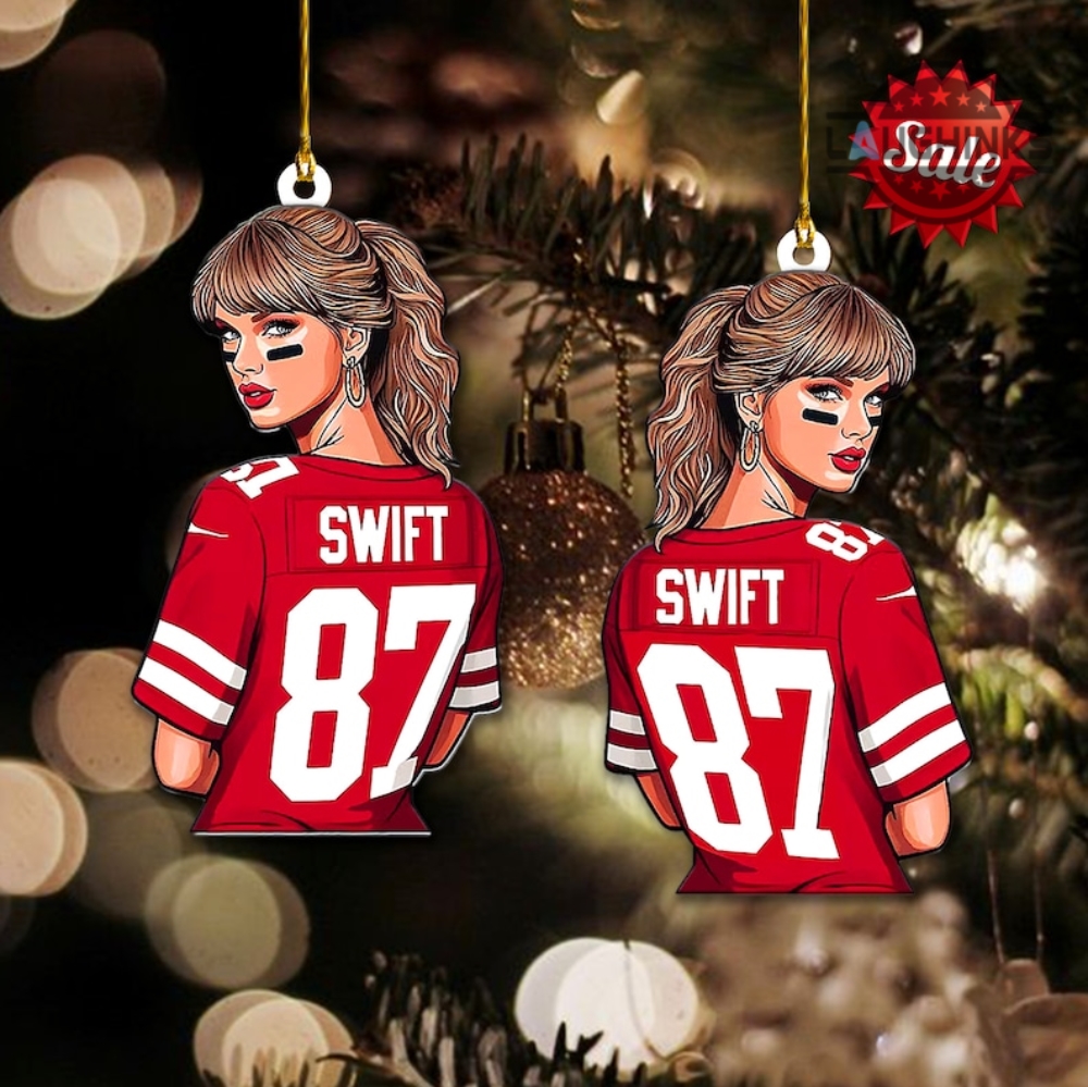 Funny Mr And Mrs Swift Travis Kelce And Taylor Swift Christmas 2023 Holiday  Tree Decorations Ornament - Binteez