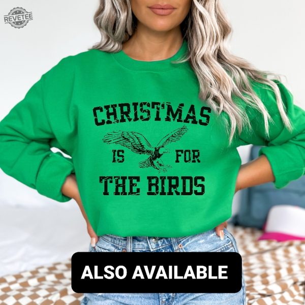 Christmas Is For The Birds Matching Family Shirts Christmas Gift For Philadelphia Football Fan Philly Sports Kids T Shirts Unique revetee 2