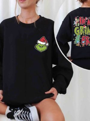 In My Grinch Era Sweatshirt Grinch Christmas Sweatshirt Merry Grinchmas Sweatshirt Christmas Movie Sweatshirt Christmas Party Sweatshirt Unique revetee 4