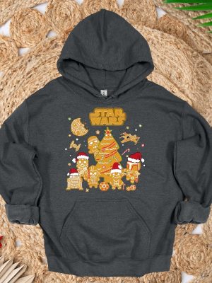 Starwars Gingerbread Christmas Shirts For Family Christmas Matching Shirts Disney Christmas Cookie Shirt Christmas Family Shirts Unique revetee 2