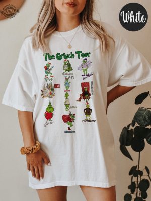 Christmas Ts Shirt The Grinch Tour The Grinch In My Grinch Eras Sweatshirt Grinch Tour Sweatshirt Grinch Christmas Sweatshirt Unique revetee 2 1