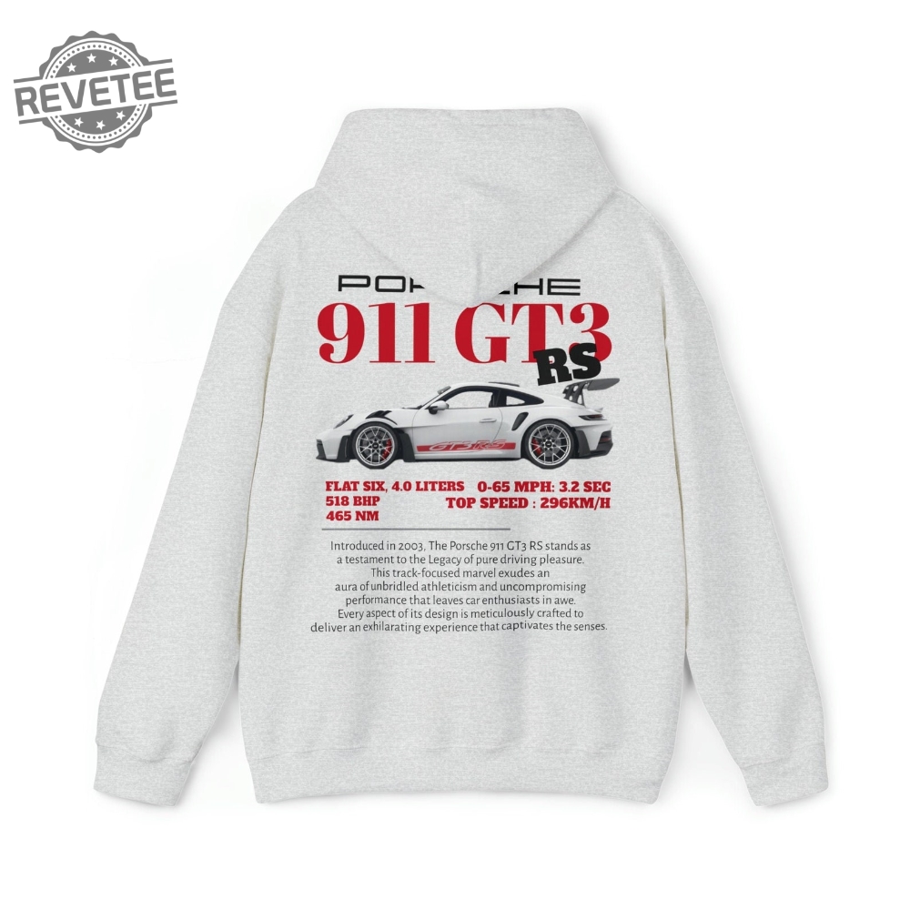 Limited Comfort Colors 911 Porsche Hooded Sweatshirt Unique