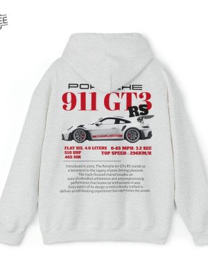 Limited Comfort Colors 911 Porsche Hooded Sweatshirt Unique revetee 2