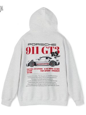 Limited Comfort Colors 911 Porsche Hooded Sweatshirt Unique revetee 4