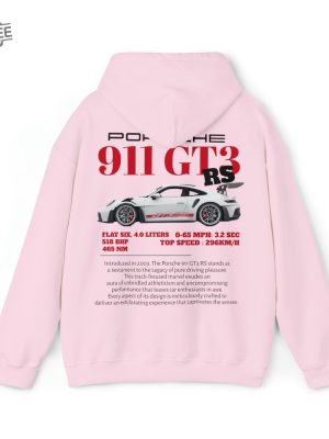 Limited Comfort Colors 911 Porsche Hooded Sweatshirt Unique revetee 5