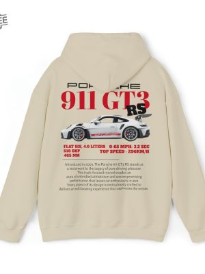 Limited Comfort Colors 911 Porsche Hooded Sweatshirt Unique revetee 6