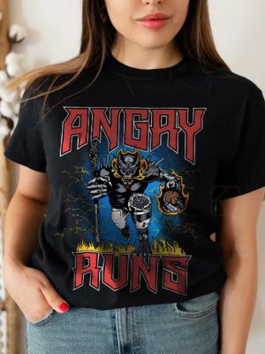 Angry Runs T Shirt Angry Runs 2023 Tour Shirt Good Morning Football Shirt Angry Runs Vintage Style 90S Bootleg T Shirt Angry Runs T Shirt Unique revetee 2