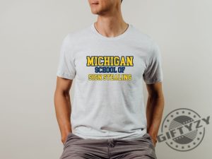 Michigan Cheats Shirt Michigan Steals Signs Hoodie Sign Stealing Michigan Sweatshirt University Of Michigan Tshirt College Footballl Shirt giftyzy 5